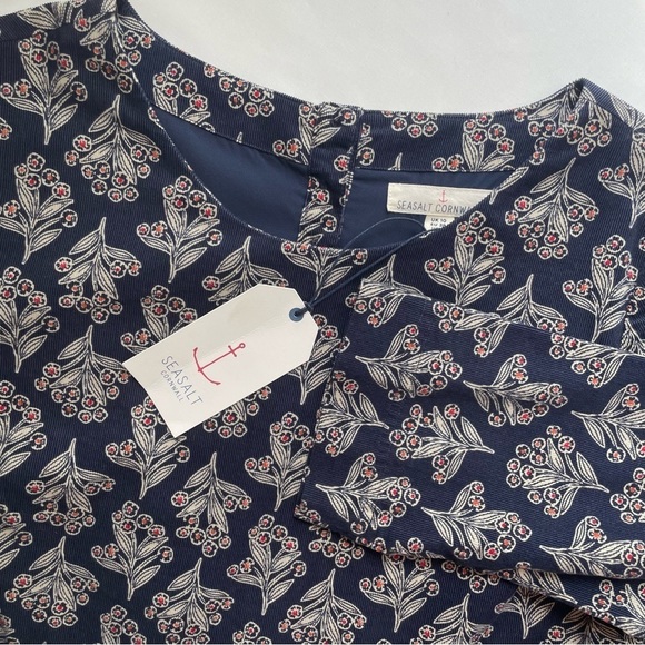 Seasalt Cornwall Dresses & Skirts - NWT Seasalt Cornwall High Key Needlecord Dress Size 6 Carved Bunch Magpie